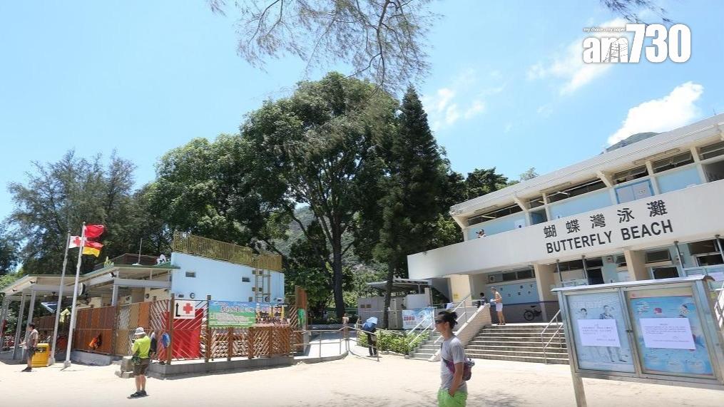 屯門蝴蝶灣泳灘遇溺七旬翁，延至昨晚不治。(資料圖片)