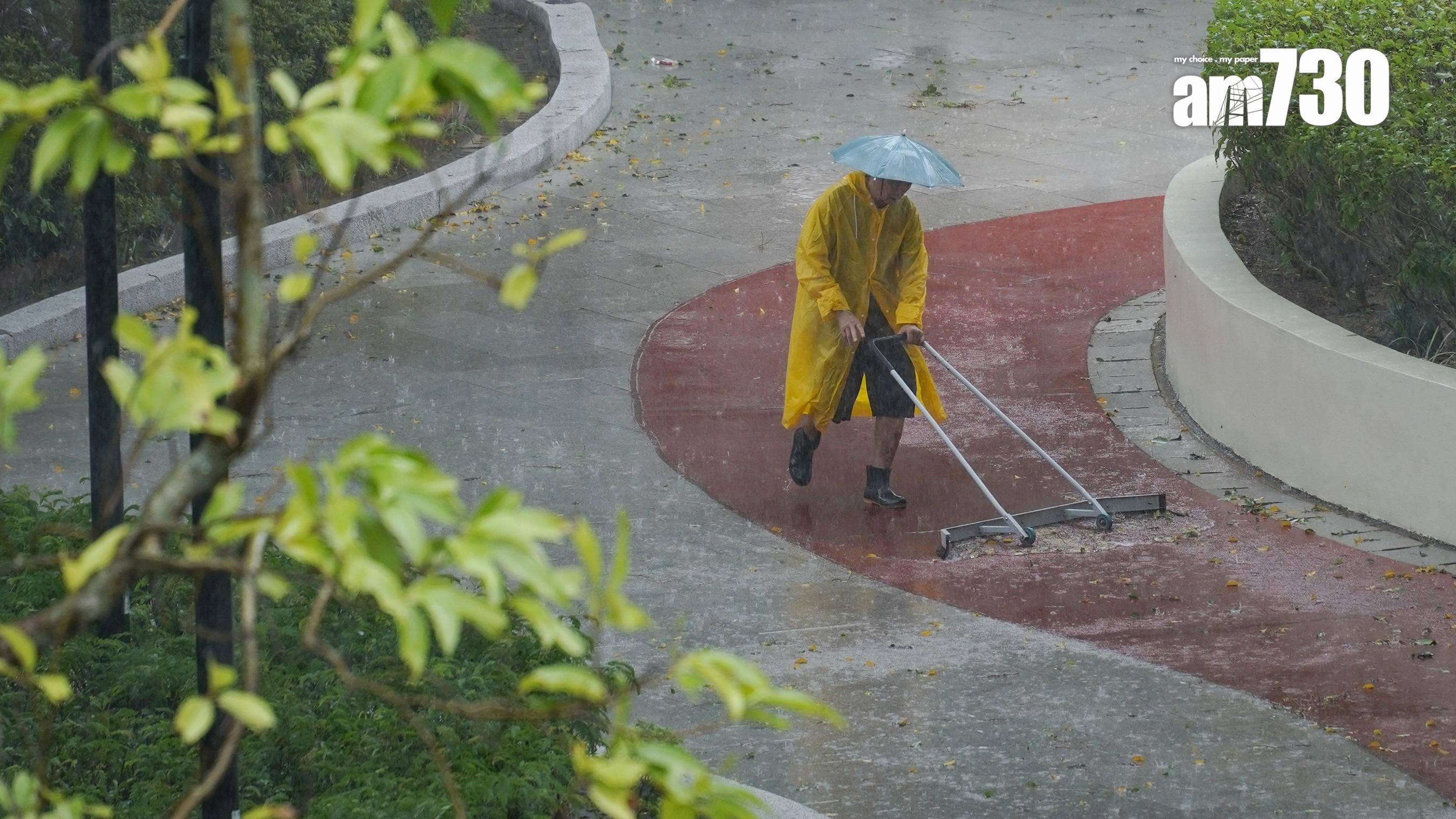 清除樹葉和泥沙以防堵塞渠口。