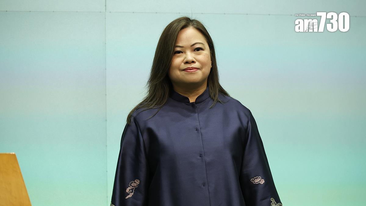 羅淑佩接替楊潤雄出任文化體育及旅遊局局長。(林俊源攝)