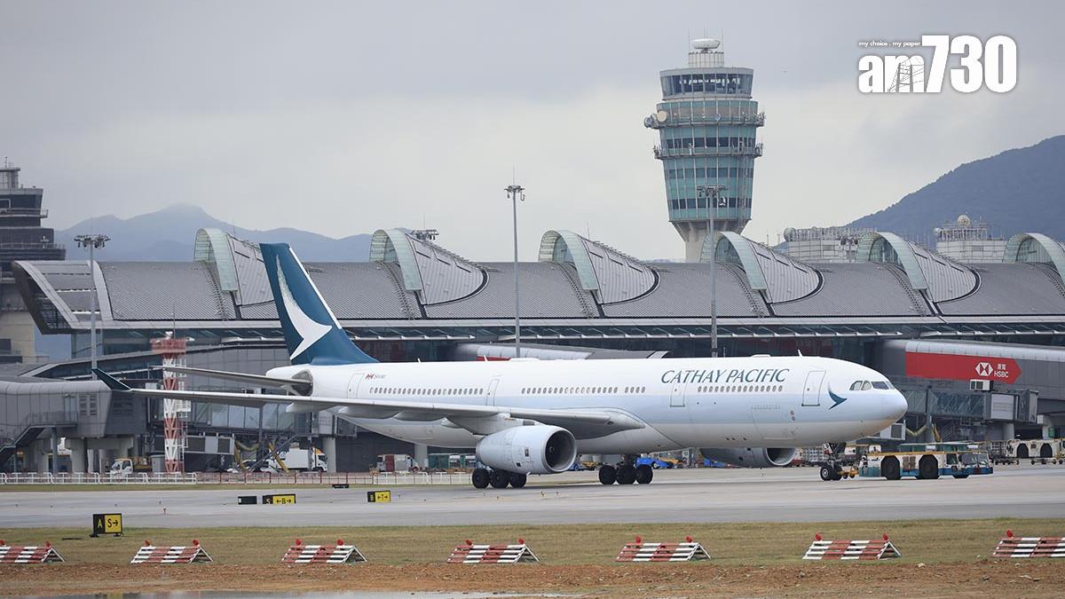 香港國際機場上月飛機起降量逾3.1萬架次。(資料圖片／林俊源攝)