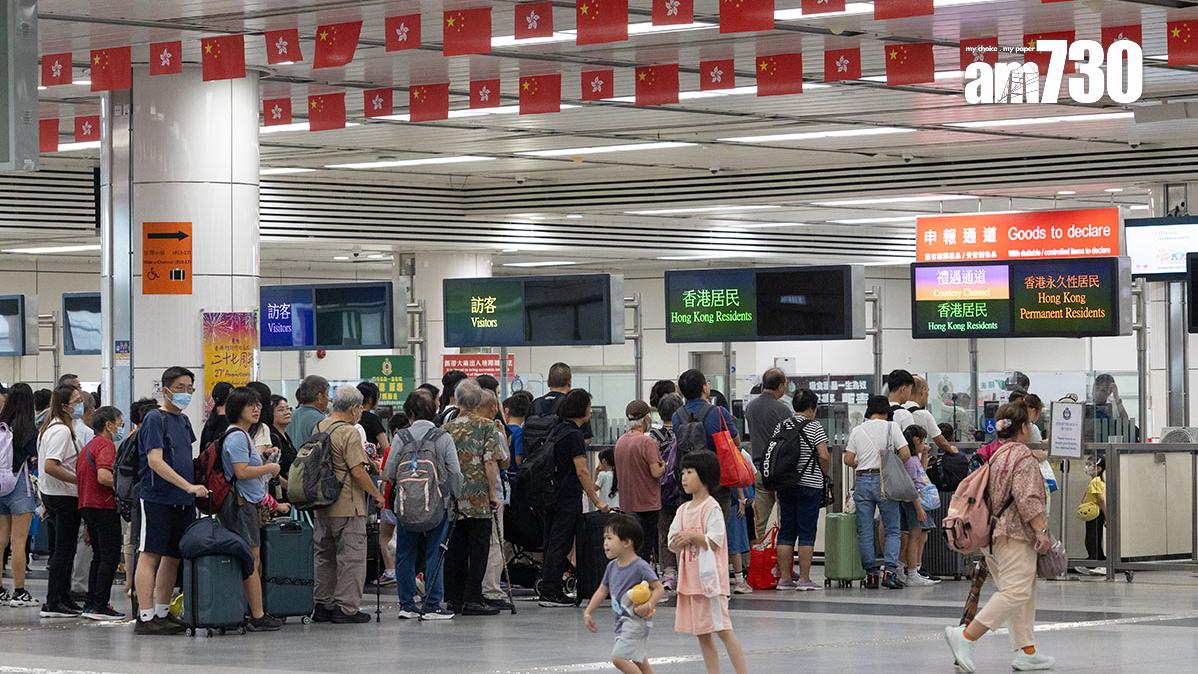 深圳「一簽多行」個人遊簽注安排恢復並擴展後，深圳市居民赴港人次達104萬。(資料圖片／蘇文傑攝)