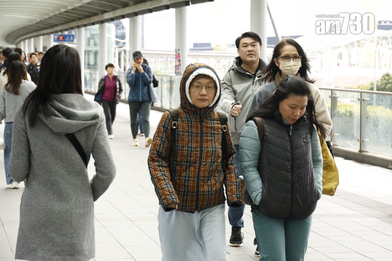 寒冷天氣 (林俊源攝)