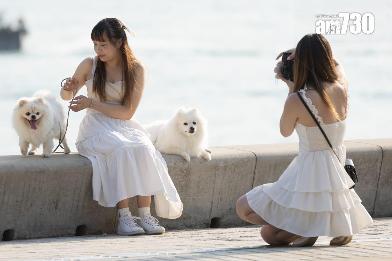 天氣｜今日最高氣溫約27度 日間非常乾燥及相當溫暖 (蘇文傑攝)