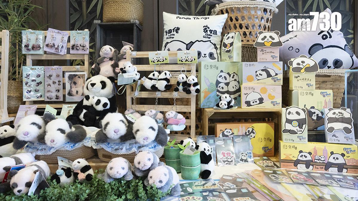 海洋公園大熊貓商品已突破500款。(資料圖片／蘇文傑攝)