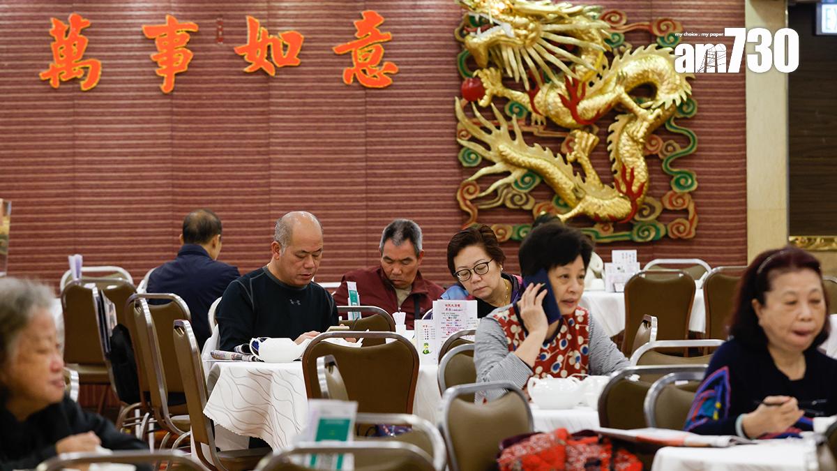 政府統計處指，中式餐館今年首季的收益錄近5%跌幅。(資料圖片／蘇文傑攝)