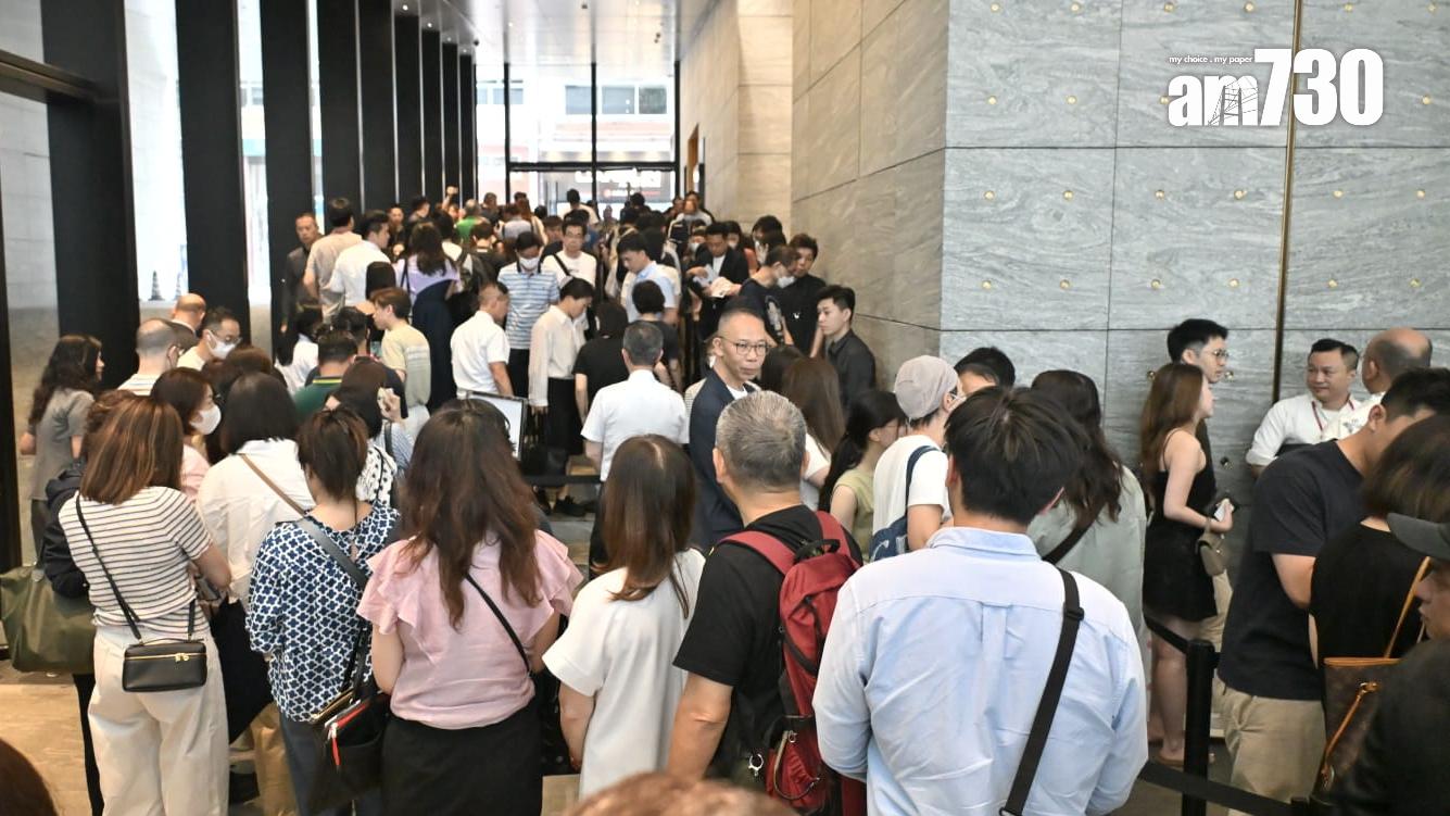 滶晨開賣｜首輪價單138伙一Q清 最大手客擲近8000萬掃8伙｜黃竹坑新盤