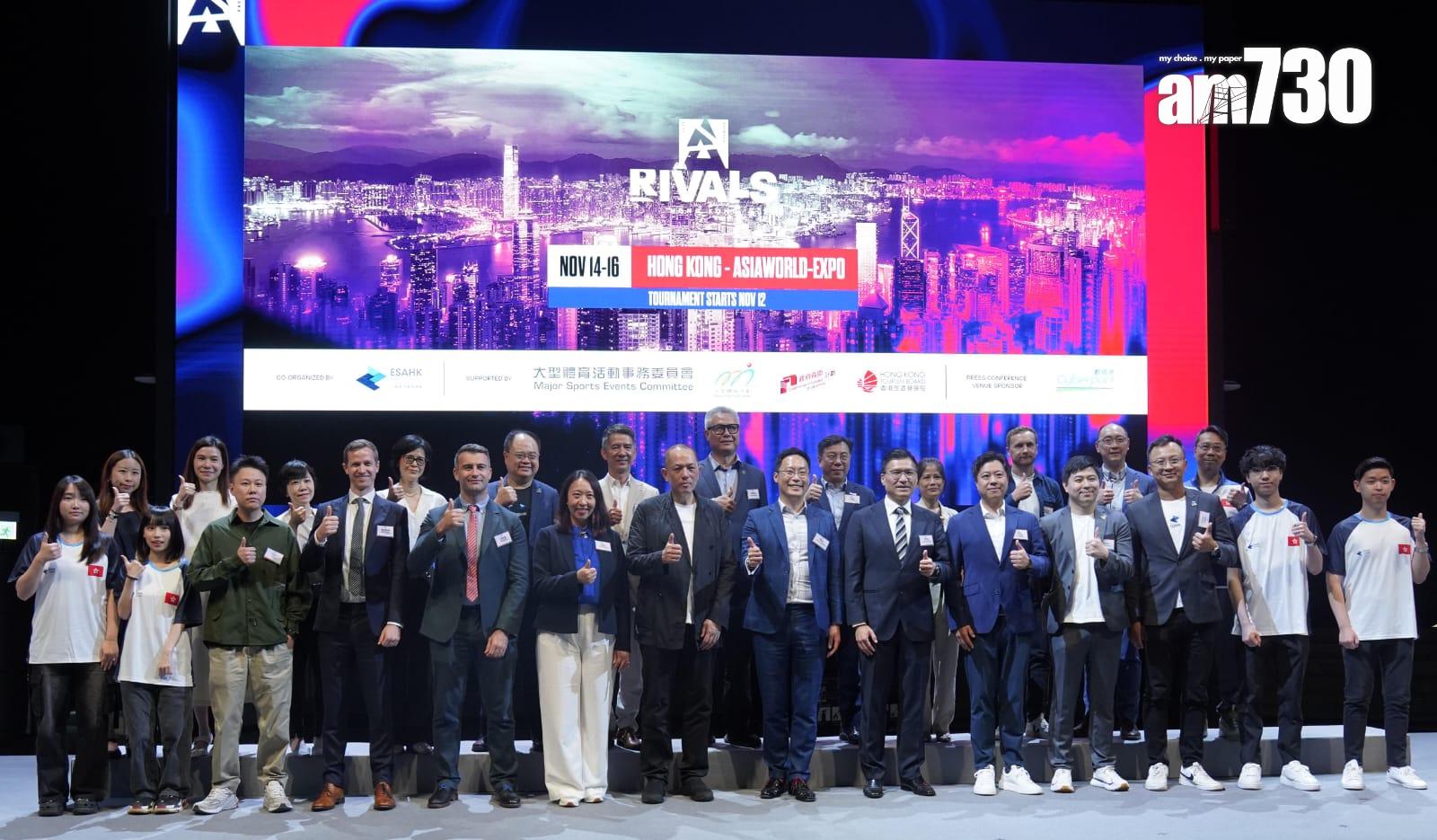 國際電競賽事「BLAST Premier」移師香港亞博，料3.3萬人次到場。(歐迪栢攝)