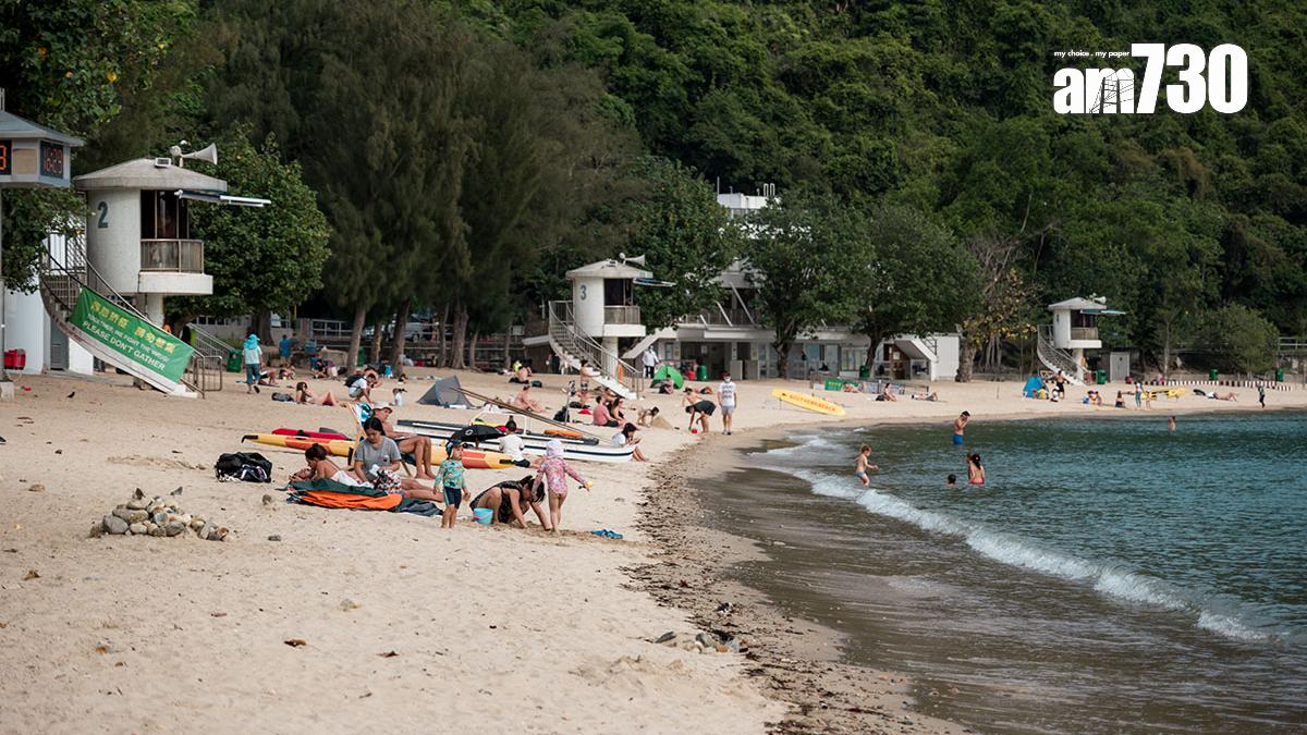 由於有加壓污水管滲漏，渠務署呼籲市民不要到深水灣泳灘等海域游泳。(資料圖片)