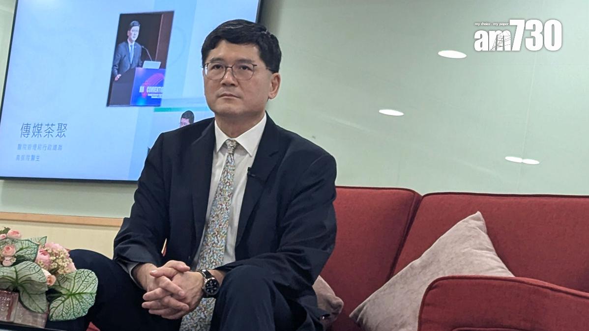 高拔陞不敢說圓滿和豐盛的6年任期是否「交到功課」，但相信已完成一定工作。(羅庸軒攝)