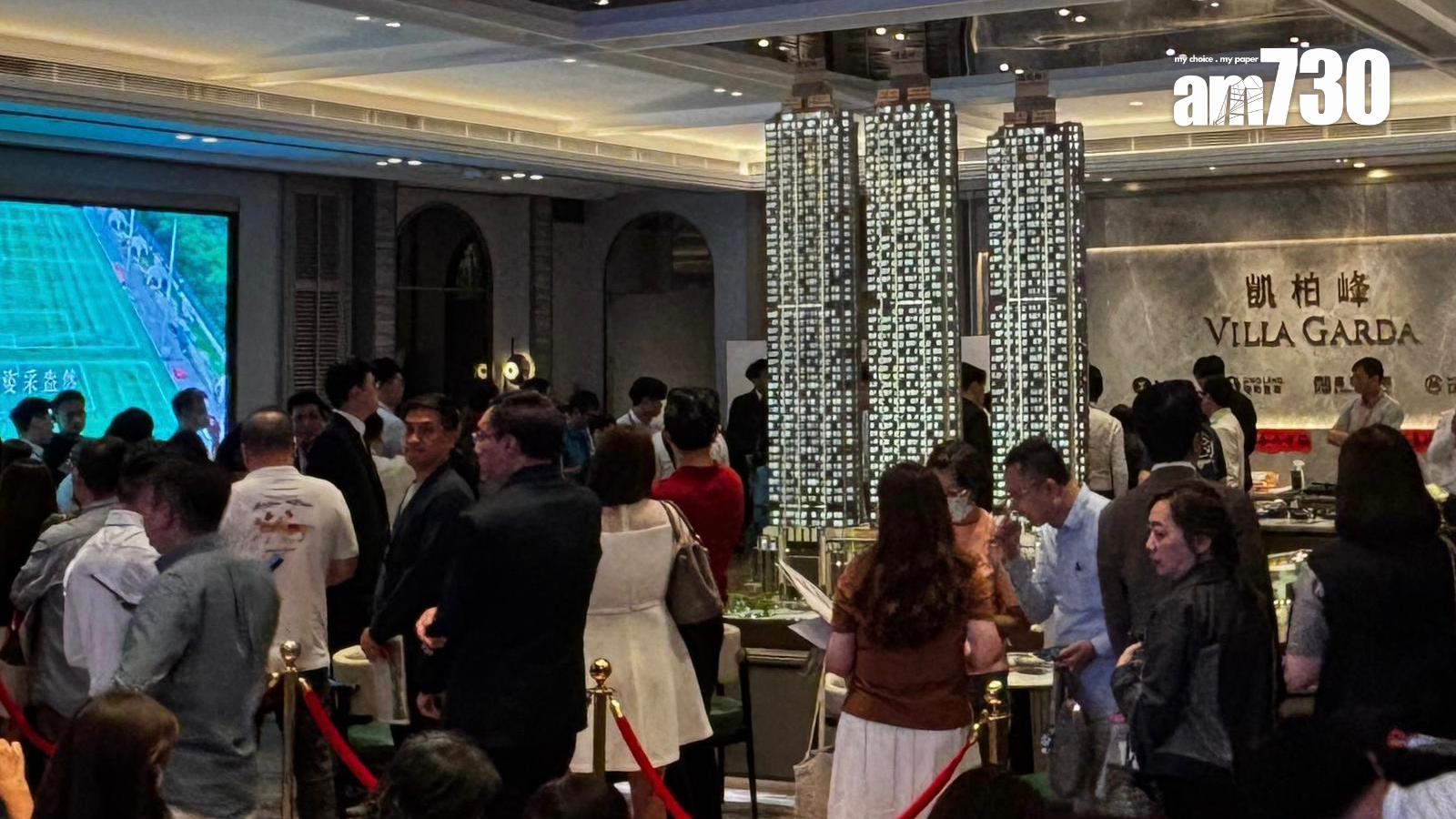 凱柏峰沽62伙單日吸金逾4.1億 天台特色戶呎價達1.9萬｜將軍澳新盤