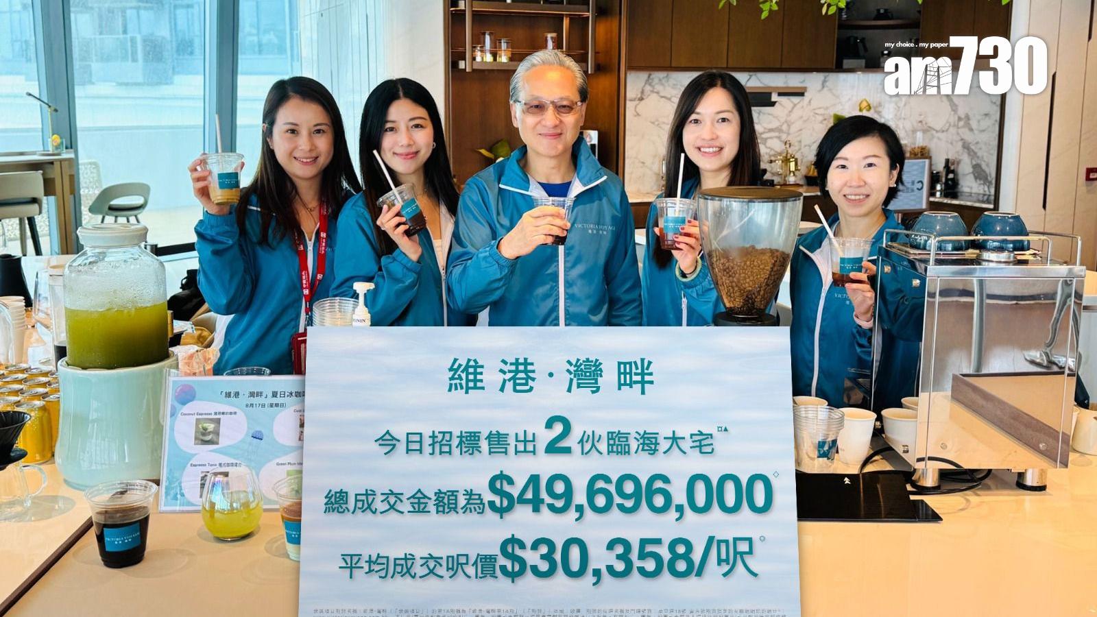 維港．灣畔第1A期標售2伙三房套戶 吸金逾4960萬｜啟德新盤