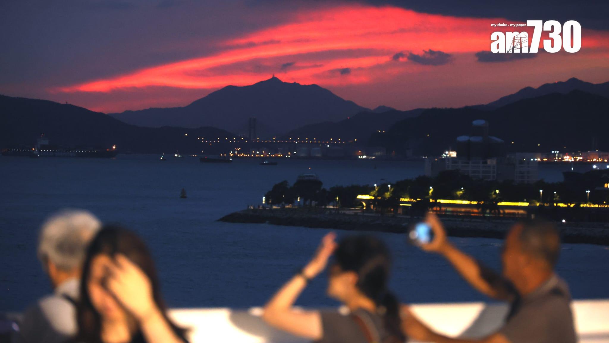 天文台今年至今已發出7次熱帶氣旋警告信號。(林俊源攝)