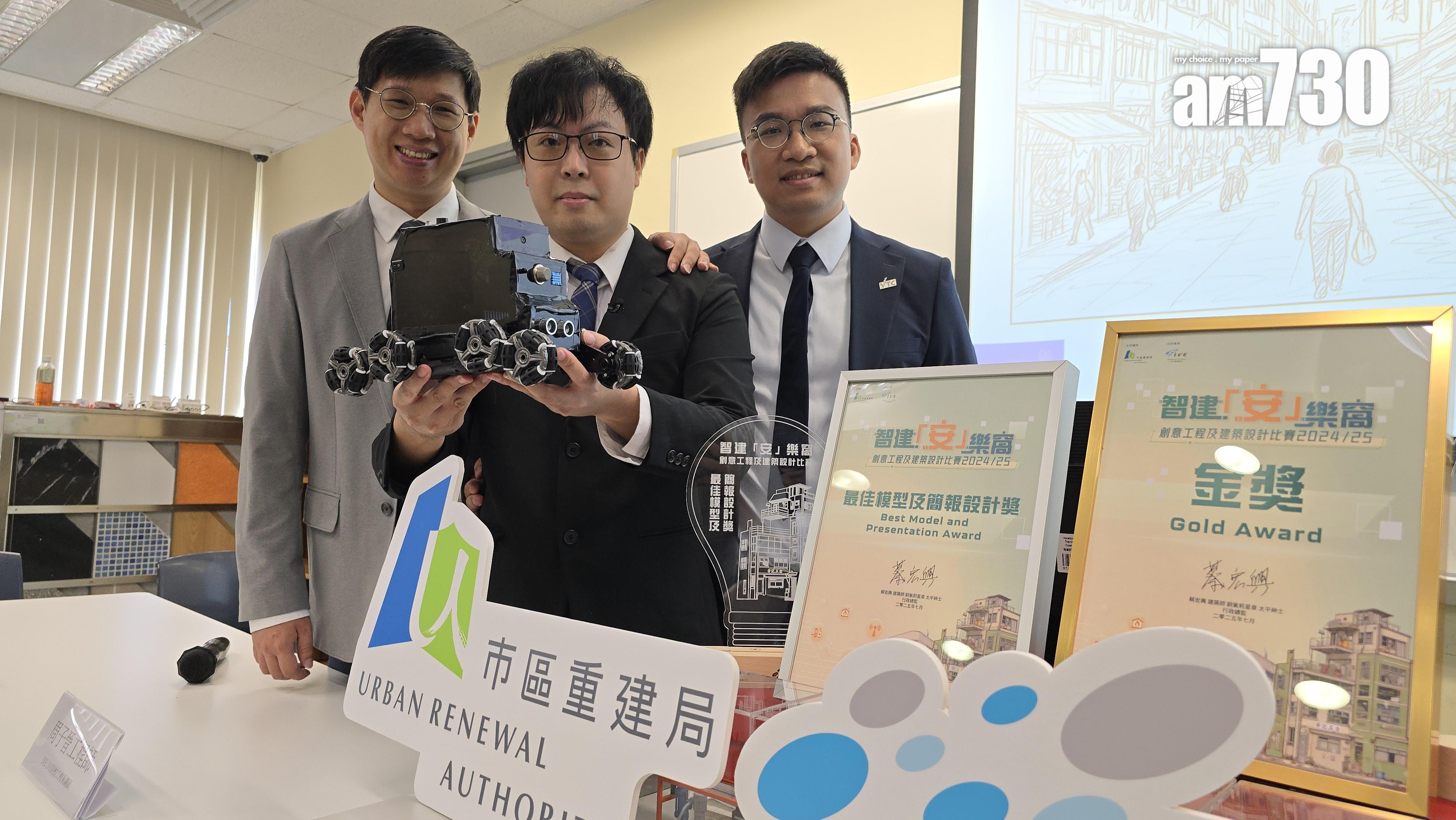 (左起)蔡紹明、林家豪以及周子晉。(李朗僑攝)