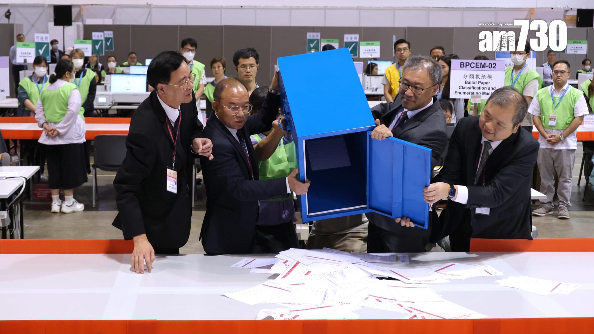 選舉委員會界別分組補選今日(7日)舉行。(林俊源攝)