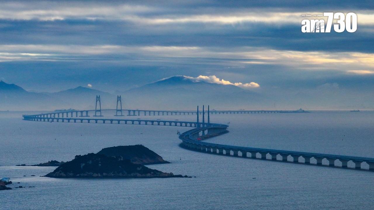 港珠澳大橋｜總客流超9000萬人次料今年首破3000萬大關。（資料圖片）
