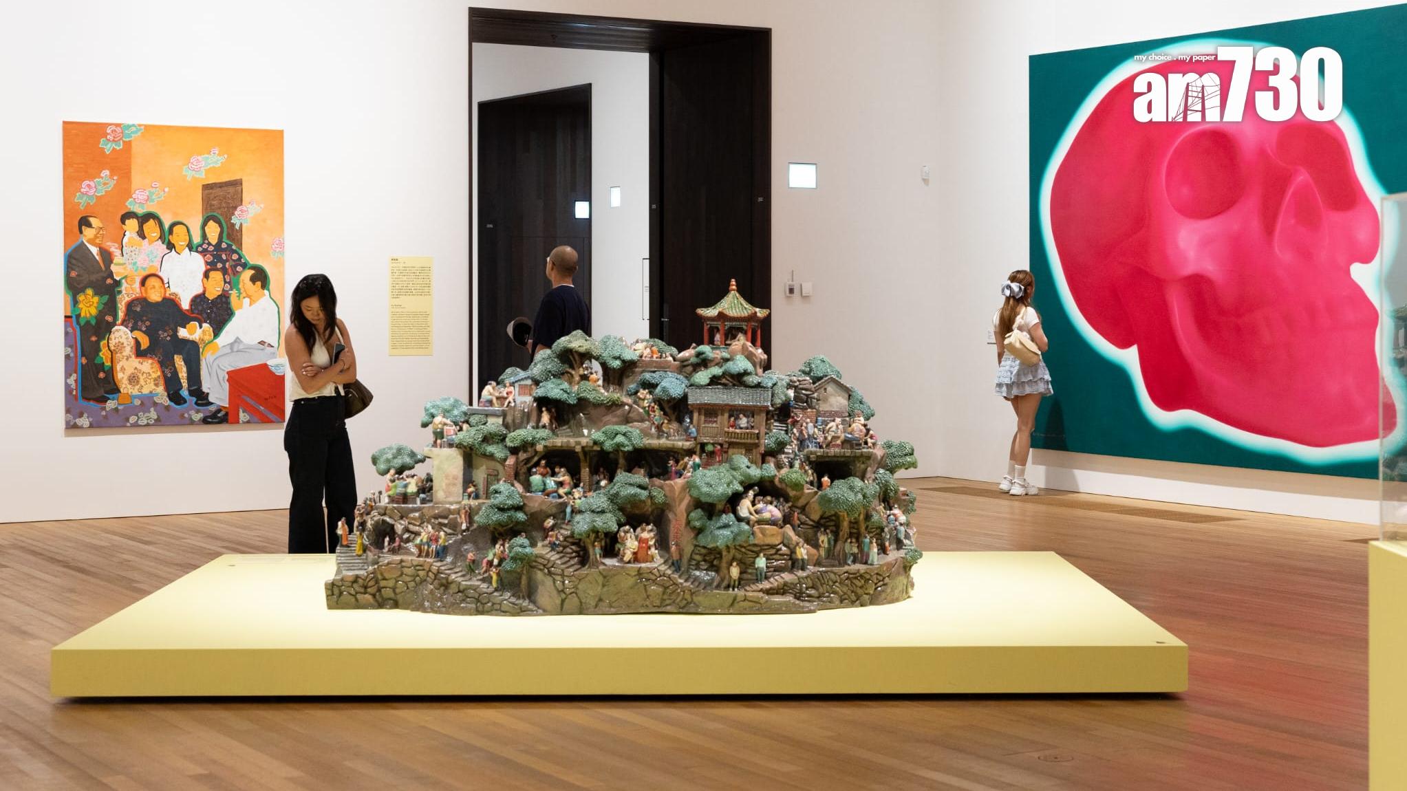 M+希克藏品第三回展覽「M+希克藏品：心靈圖景」現已向公眾開放(蘇文傑攝)