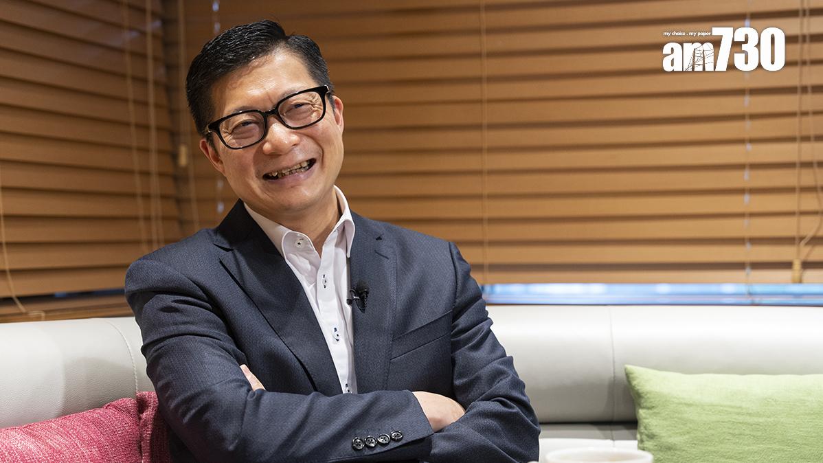 鄧炳強提到會用工作嚟減壓，只要做好同保護到香港就幾辛苦都冇所謂。(資料圖片)