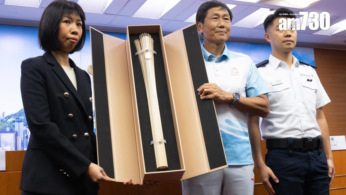 火炬傳遞儀式將於周日舉行。(蘇文傑攝)