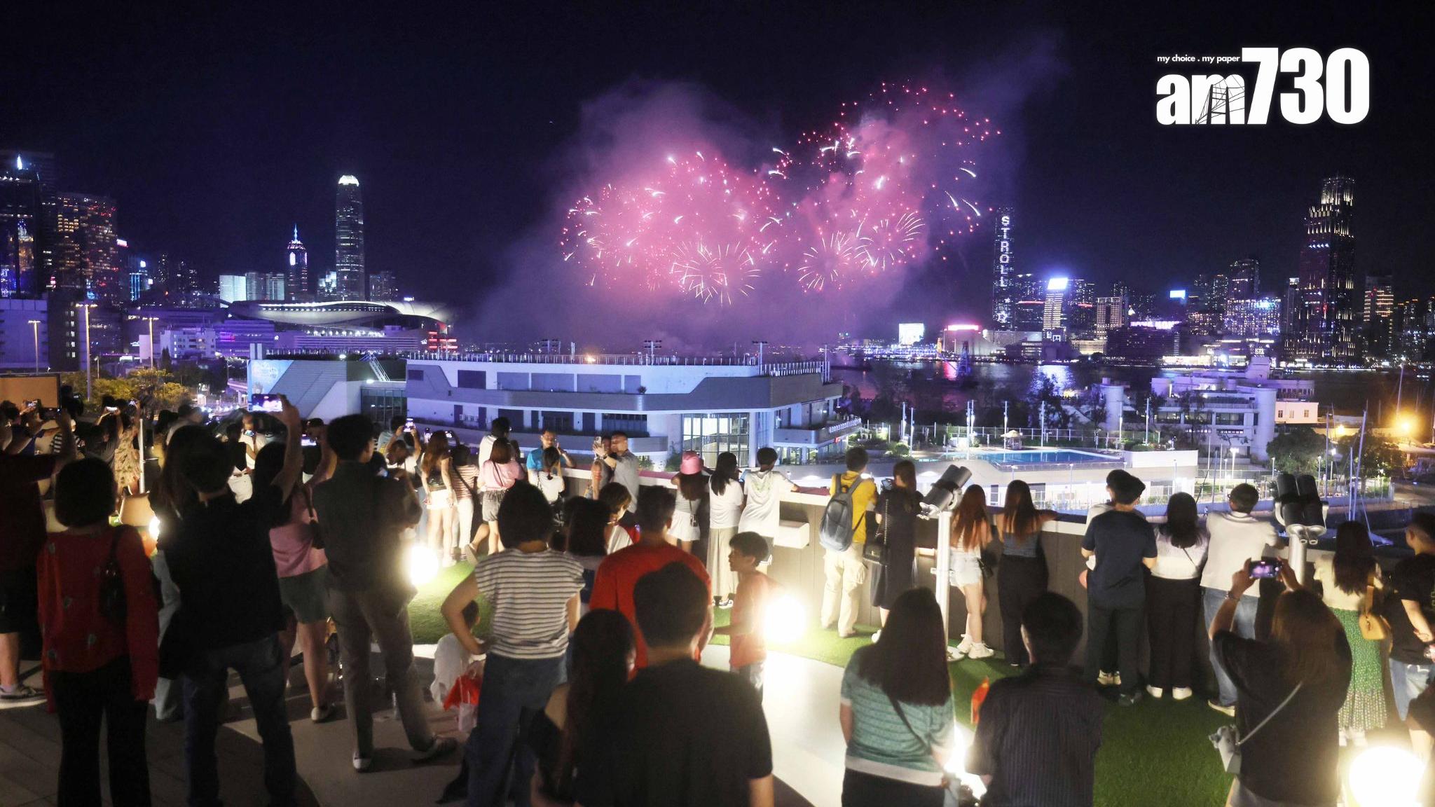 新地銅鑼灣wwwtc mall舉行國慶煙花派對 全日人流增8%｜商場動態