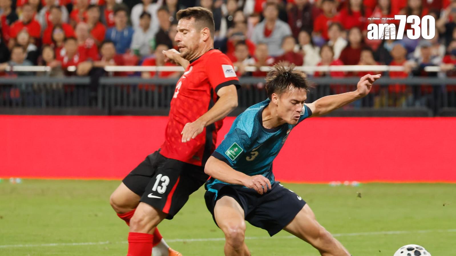 港隊不敵新加坡。(資料圖片/蘇文傑攝)