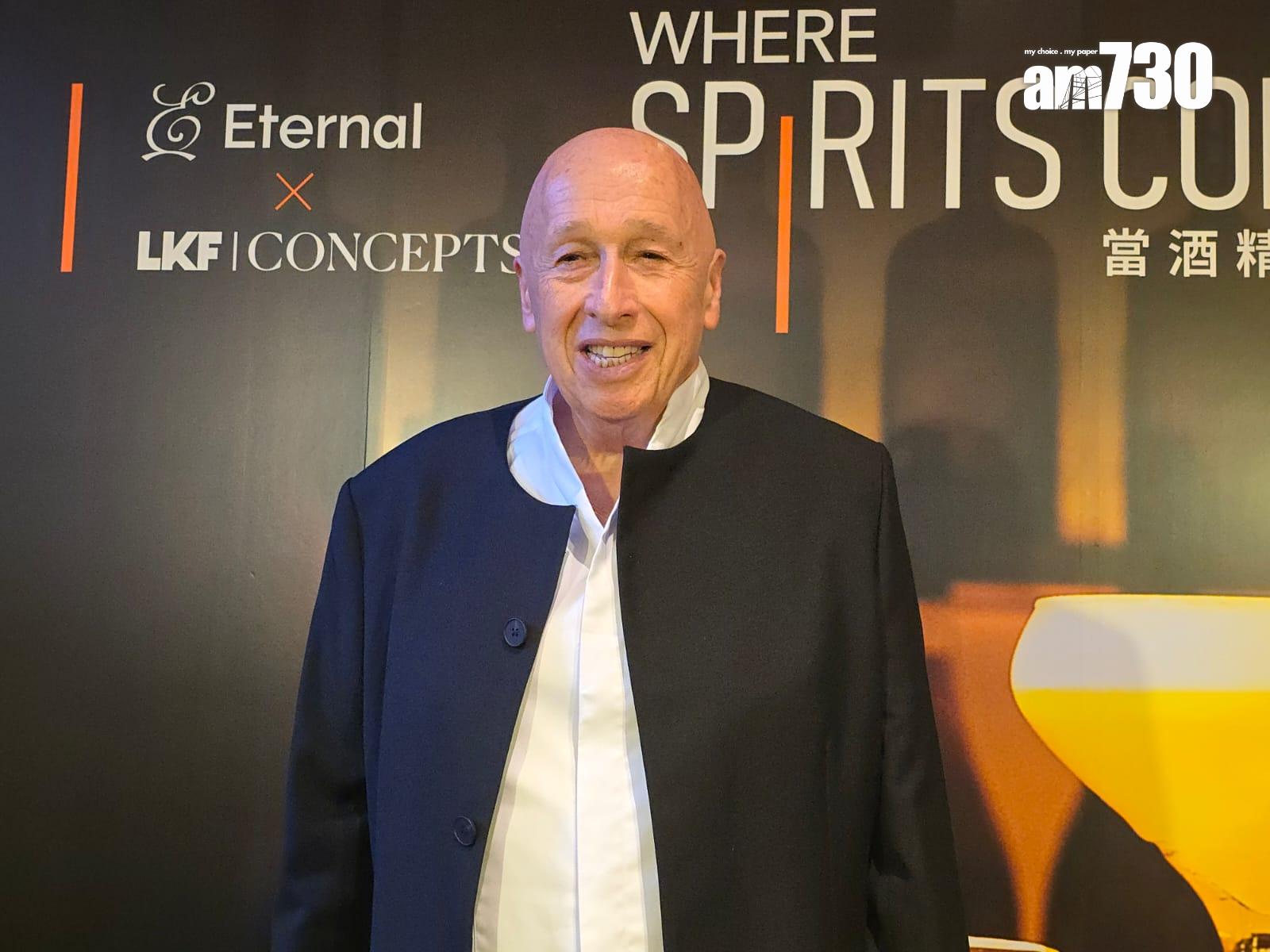 蘭桂坊集團主席盛智文。(李朗僑攝)