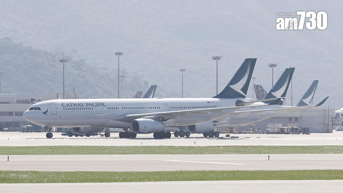 國泰航空上月載客量為260.4萬人次乘客，按年增加29.3%。(資料圖片／蘇文傑攝)