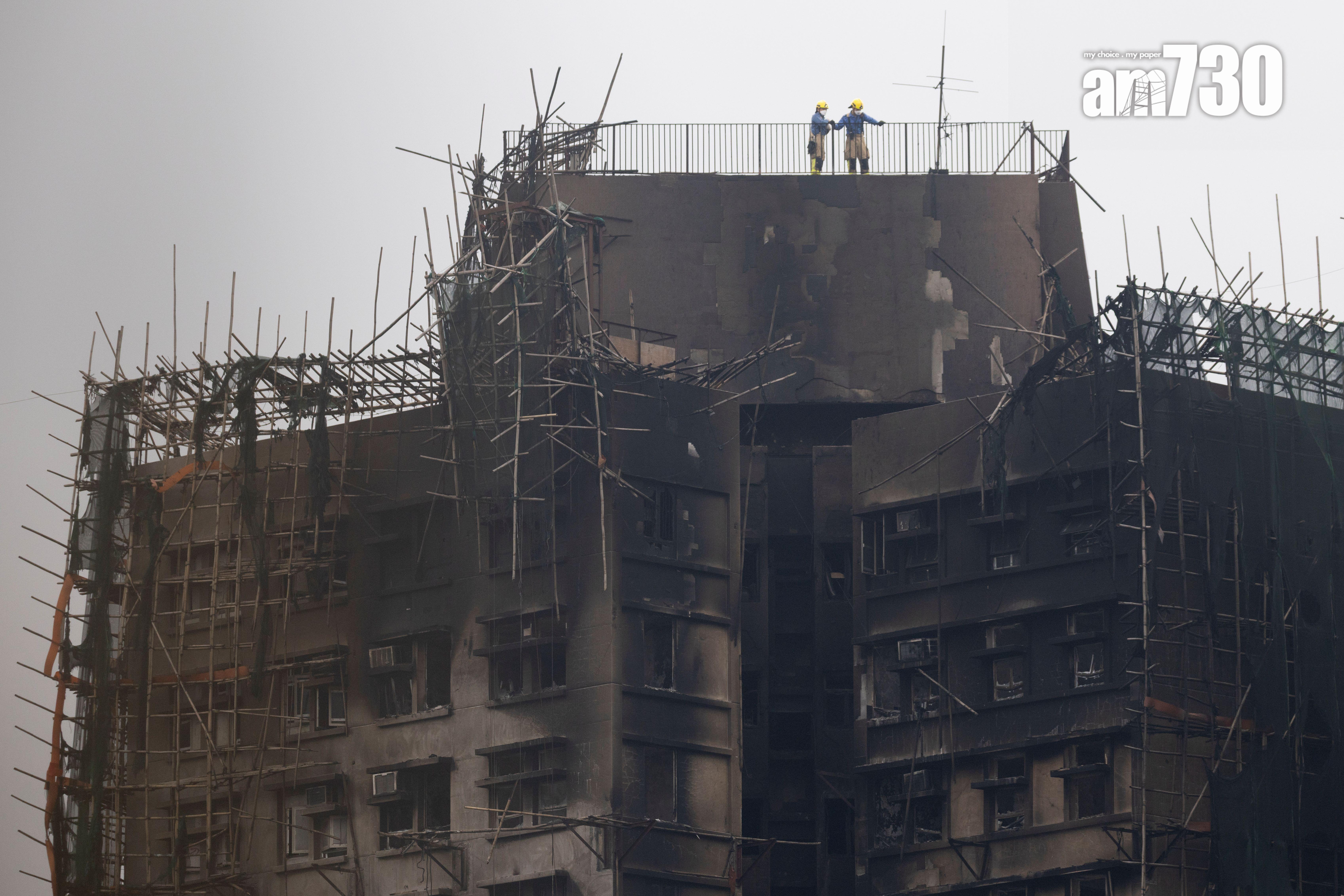 醫管局今日(9日)公布，大埔火災所有傷者情況已轉為穩定。(蘇文傑攝)