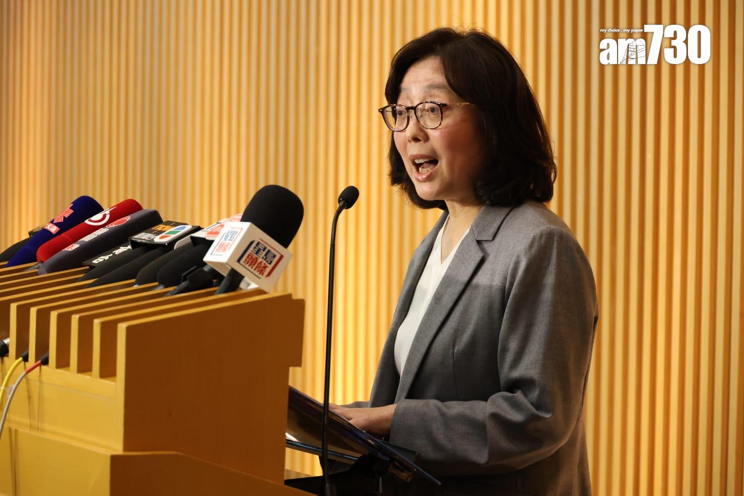 甯漢豪指下季賣地計劃推2幅住宅地共670伙，全年供應超標約兩成。(鍾式明攝)