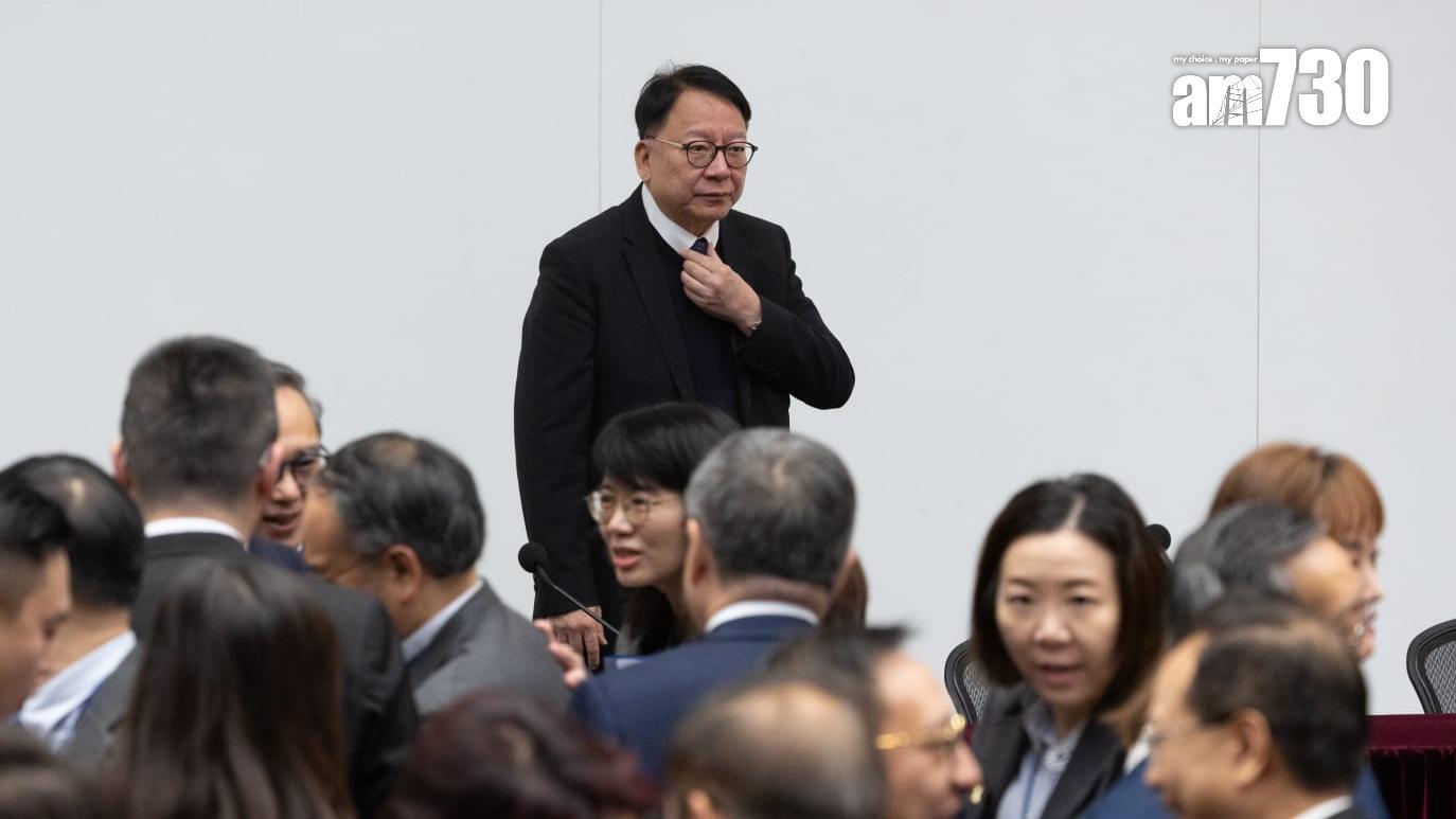 官員與候任議員舉行交流會(蘇文傑攝)