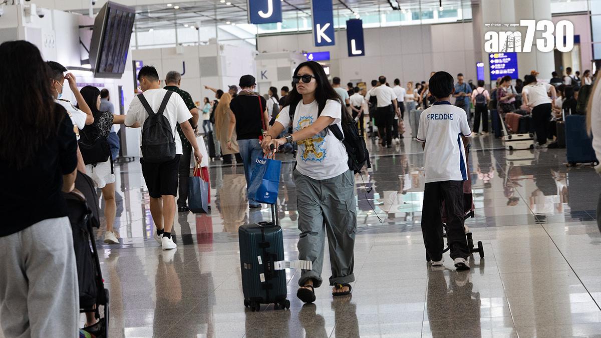 香港國際機場上月錄得519萬人次旅客。(資料圖片／周令知攝)