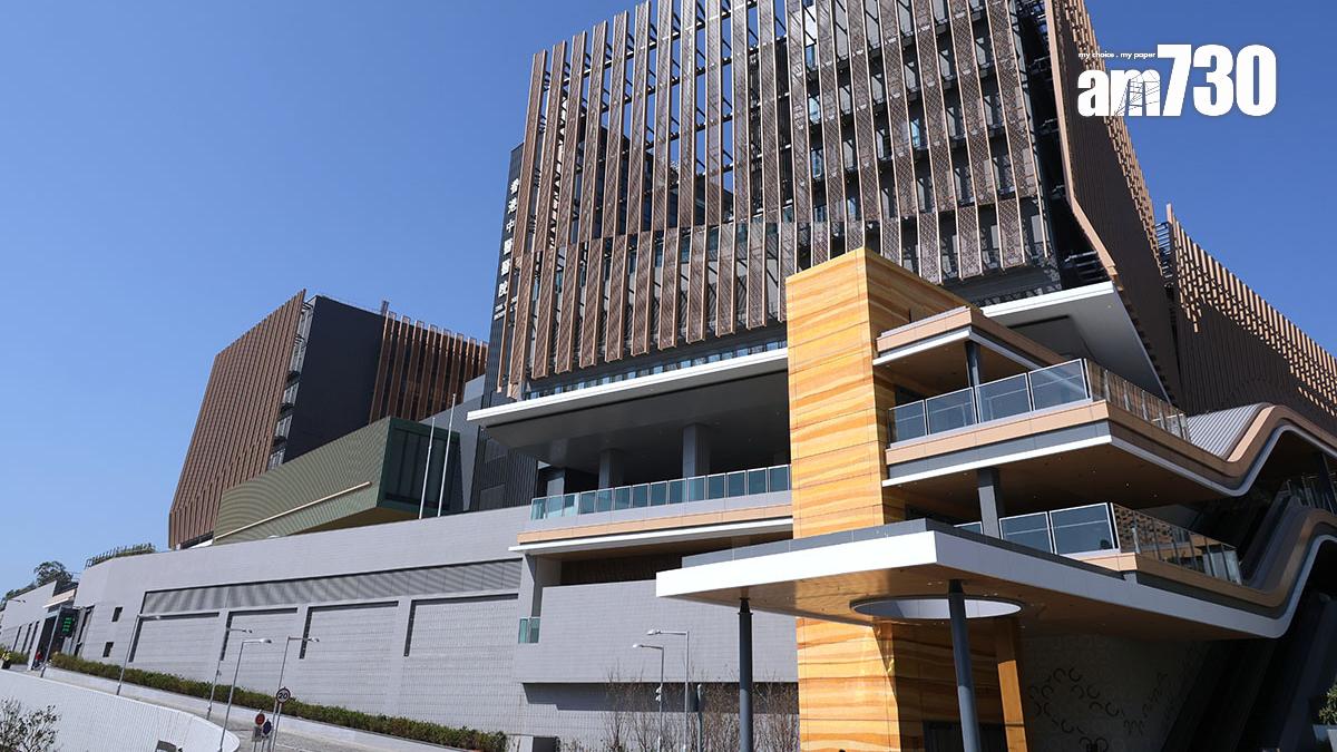 香港中醫醫院整體建築設計以「道法自然」為本。(林俊源攝)